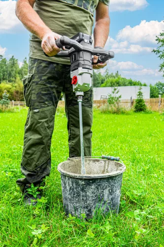 GRAPHITE Akkus keverőgép Energy+, 18V, I. 250-400/min, II 350-650/min, M14, akku nélkül!!! 3 év garanciával 58G084