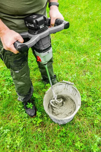 GRAPHITE Akkus keverőgép Energy+, 18V, I. 250-400/min, II 350-650/min, M14, akku nélkül!!! 3 év garanciával 58G084