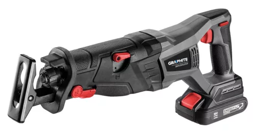 GRAPHITE Akkus szénkefementes orrfűrész, Energy+ 18V, akku nélkül!!! 3 év garanciával 58G096
