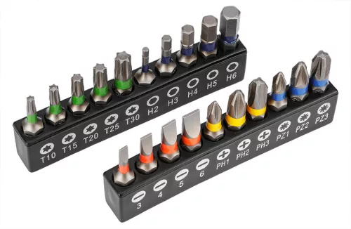 NEO TOOLS Akkus csavarhúzó készlet, 4V, Li-Ion akku, USB-C töltő, 20bit, tok 2 év garanciával 04-199