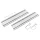 GRAPHITE Vezetősínek merülőfűrészhez 2x700mm, csatlakozó, 2 bilincs 58G495-732
