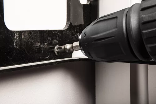 GRAPHITE Elektromos fúró-csavarozó gép, 230V/300W, 10mm-es gyorstokmány, kofferben 3 év garanciával 58G793