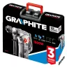 GRAPHITE Fúrókalapács vésőfunkcióval, SDS PLUS, 1500W, 4,5J, tartozékok, koffer 3 év garanciával 58G862