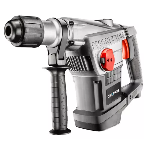 GRAPHITE Fúrókalapács vésőfunkcióval, SDS MAX, 1250W, 10J, kofferben 3 év garanciával 58G874