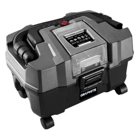   GRAPHITE Akkus száraz/nedves porszívó, Energy+ 18V, 10kPa, 10L porgyűjtő, akku nélkül!!! 3 év garanciával 58GE105