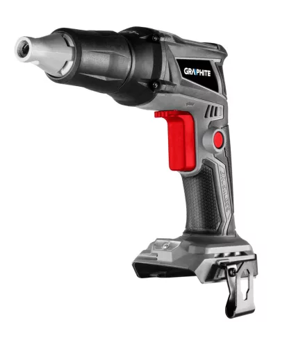 GRAPHITE Akkus szénkefementes gipszkarton csavarbehajtó, Energy+, 18V, 0-4400 ford./perc, 1/4", akku nélkül!!! 3 év garanciával 58GE111