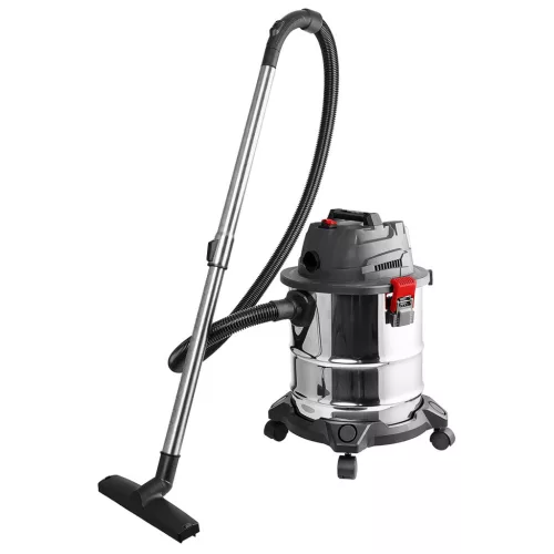 GRAPHITE Akkus száraz/nedves porszívó, Energy+ 18V, 16kPa, 20 literes INOX tartály, Graphite 3 év garanciával 58GE124