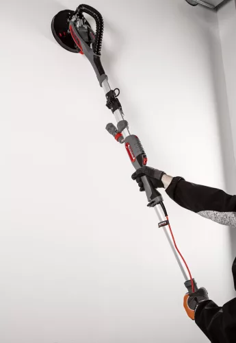 GRAPHITE Falcsiszoló 710W, 215mm, kerek és háromszögletű csiszolófej, LED világítással 3 év garanciával 59G264