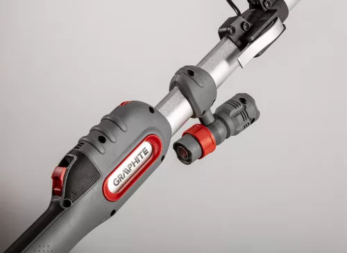 GRAPHITE Falcsiszoló 710W, 215mm, kerek és háromszögletű csiszolófej, LED világítással 3 év garanciával 59G264