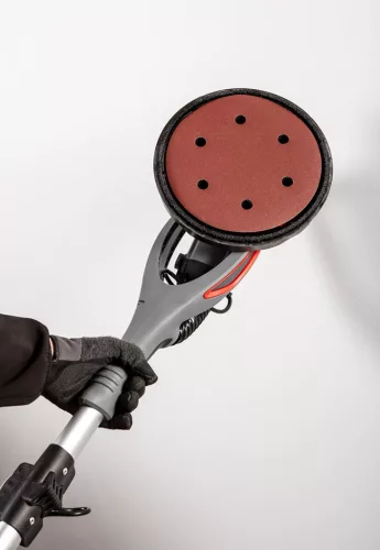 GRAPHITE Falcsiszoló 710W, 215mm, kerek és háromszögletű csiszolófej, LED világítással 3 év garanciával 59G264
