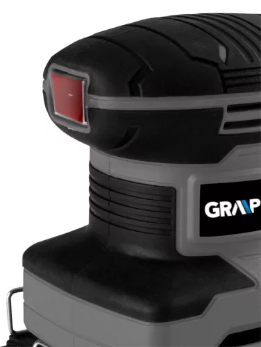 GRAPHITE Rezgőcsiszoló 240W, 110 x 100mm, 3db talppal 3 év garanciával 59G322