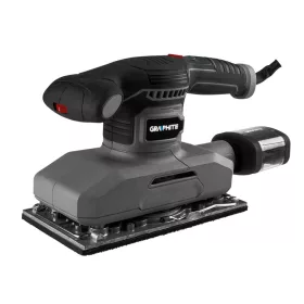  GRAPHITE Rezgőcsiszoló 380W, 115x230mm 3 év garanciával 59G329