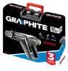 GRAPHITE Hőlégfúvó 2000W, I:50C, II: 350C, III: 550C, kofferben 5db kiegészítővel 3 év garanciával 59G522