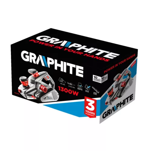 GRAPHITE GYALUGÉP 1300W 110MM 3 év garanciával 59G680