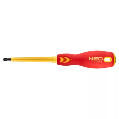 NEO TOOLS Csavarhúzó SL/PZ2 100mm, 1000V, szigetelt 25 év garanciával 04-221