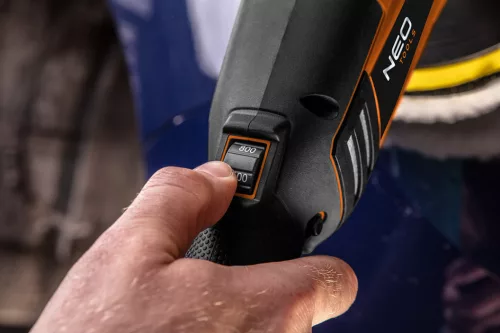 NEO TOOLS Akkus polírozó, Energy+ 18V, M14 150mm, 800-2300 rpm, akku nélkül!!! 3 év garanciával 04-602