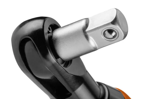 NEO TOOLS Akkus racsnis kulcs, Energy+ 18V, 3/8"-os 1/2"-os adapterrel, akku nélkül!!! 3 év garanciával 04-603