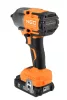 NEO TOOLS Akkus szénkefementes ütvecsavarozó, 1/2" (négyszög) Energy+, 18V, 850Nm, akku nélkül 3 év garanciával 04-608
