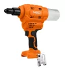 NEO TOOLS Akkus popszegecshúzó, Energy+, 18V, szegecsátmérő 2,4-6-4mm, húzóerő 12000 N 3 év garanciával 04-617