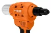 NEO TOOLS Akkus popszegecshúzó, Energy+, 18V, szegecsátmérő 2,4-6-4mm, húzóerő 12000 N 3 év garanciával 04-617