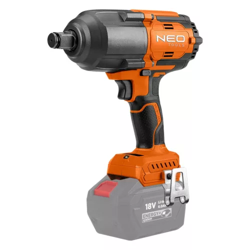 NEO TOOLS Akkus szénkefementes ütvecsavarozó 1/2"(négyszög), Energy+, 18V, 1100NM akku nélkül!!! 3 év garanciával 04-618