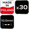 NEO TOOLS Hézagoló-, fugakereszt T 10,0mm, 30db 61-118