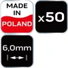 NEO TOOLS Hézagoló-, fugakereszt T 6,0mm, 50db 61-121