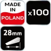 NEO TOOLS CSEMPEÉK 100db 28mm 61-123