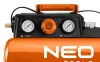 NEO TOOLS Akkus kompresszor Energy+, 18V, 8bar/3.8L 3 év garanciával 04-620