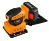 NEO TOOLS Akkus szénkefementes rezgőcsiszoló, Energy+, 18V, 3 cserélhető talppal, akku nélkül 3 év garanciával 04-623