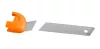 NEO TOOLS Törhető pengés kés 18mm, fém vezetősín, tekerős 63-014
