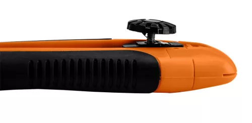 NEO TOOLS Törhető pengés kés 18mm, fém vezetősín, tekerős 63-014