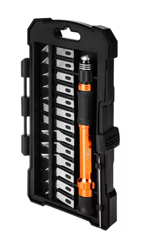 NEO TOOLS Dekorkés készlet, 14db-os, alumínium nyéllel 63-023