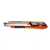 NEO TOOLS Törhető pengés kés 18mm, puha markolat, fém vezetősín 63-060