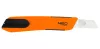 NEO TOOLS Törhető pengés kés 18mm, puha markolat, fém vezetősín 63-060