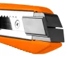 NEO TOOLS Törhető pengés kés 18mm, puha markolat, fém vezetősín 63-060