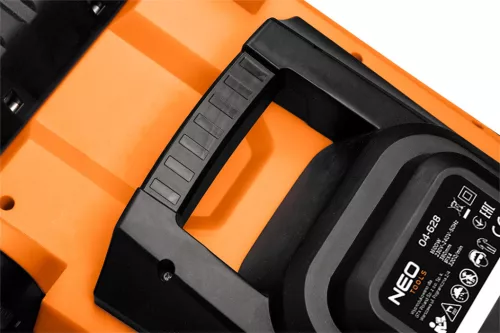 NEO TOOLS Elektromos fűnyíró 1600W, 380mm, 45L-es gyűjtőkosár 04-628