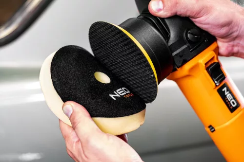 NEO TOOLS Polírozógép excenteres 710W, 125mm, 2000-4600/perc 3 év garanciával 04-700