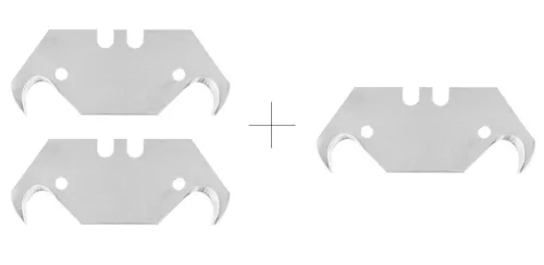 NEO TOOLS Trapézpengés kés, fémházas  6db kampós és trapéz pengével 63-700