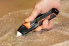 NEO TOOLS Trapézpengés kés, biztonsági, rugós pengevisszahúzóval, alu házas 63-704
