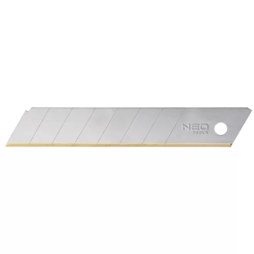 NEO TOOLS Törhető penge titán éllel 18mm, 10db 64-020