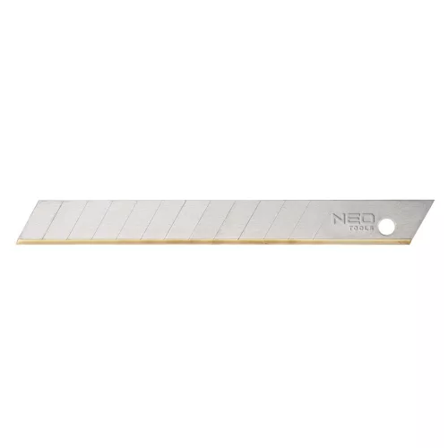NEO TOOLS Törhető penge titán éllel 9mm, 10db 64-220