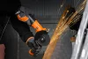 NEO TOOLS Sarokcsiszoló, 1000W, 125mm, fordulatszám szabályzó,3m-es gumikábel, 2 állású markolat, gyorszáras rögzítőanya 3 év garanciával 04-716