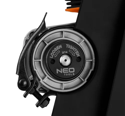 NEO TOOLS Sarokcsiszoló, 1000W, 125mm, fordulatszám szabályzó,3m-es gumikábel, 2 állású markolat, gyorszáras rögzítőanya 3 év garanciával 04-716