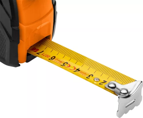 NEO TOOLS Mérőszalag 5 m/19 mm, acél, autostop+ rögzítő 67-222