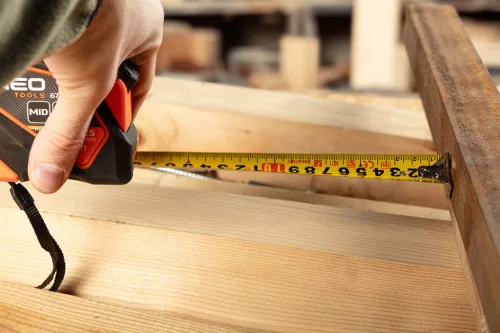 NEO TOOLS Mérőszalag, 3m/16mm, acél, mágneses, autostop+ rögzítő 67-231