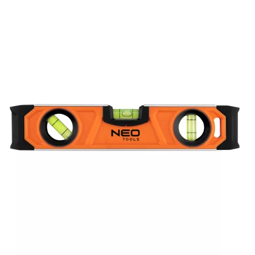 NEO TOOLS Torpedó vízmérték 230mm, mágneses 71-002