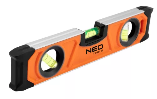 NEO TOOLS Torpedó vízmérték 230mm, mágneses 71-002