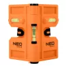 NEO TOOLS Oszlopvízmérték, állítható mágneses szárak, 3 libella 71-003
