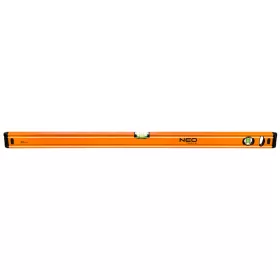  NEO TOOLS Vízmérték 80cm, 2 libella, 1 mart talp 25 év garanciával 71-063